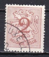 Belgium, 1957, Numeral On Heraldic Lion, 2c, USED - 1951-1975 Heraldic Lion