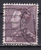 Belgium, 1936, King Leopold III/Poortman Type, 10Fr, USED - 1936-1951 Poortman