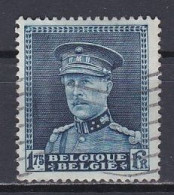 Belgium, 1931, King Albert I, 1.75Fr, USED - 1931-1934 Mütze (Képi)