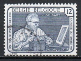 Belgium, 1985, Stamp Day, 12Fr, USED - Gebruikt