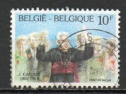 Belgium, 1982, Cardinal Joseph Cardijn, 10Fr, USED - Gebruikt