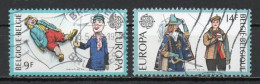 Belgium, 1981, Europa CEPT, Set, USED - Gebruikt