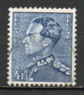 Belgium, 1950, King Leopold III/Poortman Type, 4Fr, USED - 1936-1951 Poortman