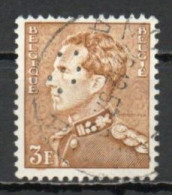 Belgium, 1951, King Leopold III/Poortman Type, 3Fr, USED - 1936-1951 Poortman