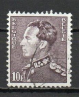 Belgium, 1936, King Leopold III/Poortman Type, 10Fr, USED - 1936-1951 Poortman