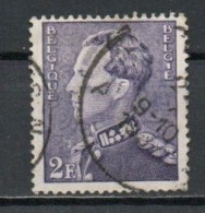 Belgium, 1936, King Leopold III/Poortman Type, 2Fr, USED - 1936-1951 Poortman