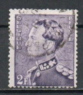 Belgium, 1936, King Leopold III/Poortman Type, 2Fr, USED - 1936-1951 Poortman