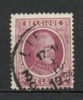 Belgium, 1923, King Albert I/Houyoux Type, 15c/Lilac, USED - 1922-1927 Houyoux