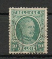 Belgium, 1922, King Albert I/Houyoux Type, 10c, USED - 1922-1927 Houyoux