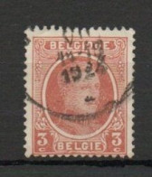 Belgium, 1922, King Albert I/Houyoux Type, 3c, USED - 1922-1927 Houyoux