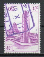 Belgium, 1954, Brussels Stations/Midi Zuid Station, 40Fr, USED - Afgestempeld