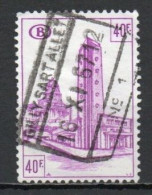 Belgium, 1954, Brussels Stations/Midi Zuid Station, 40Fr, USED - Afgestempeld