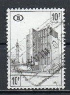 Belgium, 1968, Brussels Stations/Congrès Station, 10Fr, USED - Afgestempeld