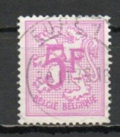 Belgium, 1975, Numeral On Heraldic Lion, 5Fr, USED - 1951-1975 Heraldic Lion