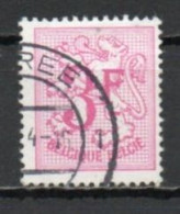 Belgium, 1970, Numeral On Heraldic Lion, 3Fr, USED - 1951-1975 Heraldic Lion