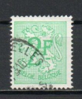 Belgium, 1967, Numeral On Heraldic Lion, 2Fr, USED - 1951-1975 Heraldic Lion