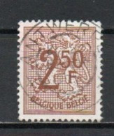 Belgium, 1970, Numeral On Heraldic Lion, 2.50Fr, USED - 1951-1975 Heraldic Lion