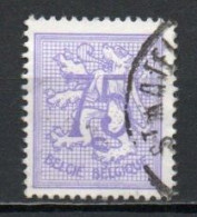 Belgium, 1966, Numeral On Heraldic Lion, 75c, USED - 1951-1975 Heraldic Lion