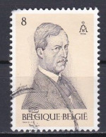 Belgium, 1984, King Albert I, 8Fr, USED - Used Stamps