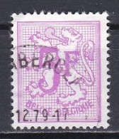 Belgium, 1974, Numeral On Heraldic Lion, 5Fr, USED - 1951-1975 Heraldic Lion