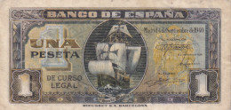 CRBS1357 BILLETE ESPAÑA 1 PESETA 1940 SIN CIRCULAR - Otros & Sin Clasificación