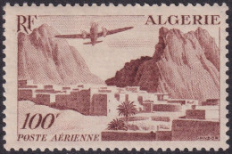 Algeria 1949 Sc C9 Algérie Yt PA10 Air Post MLH* - Airmail