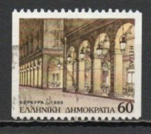 Greece, 1988, Prefecture Capitals/Corfu, 60D/Imperf 2 Sides, USED - Oblitérés