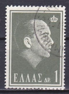 Greece, 1964, King Paul I Memoriam, 1D, USED - Usati