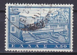 Greece, 1961, Tourism/Hydra Island, 50l, USED - Used Stamps