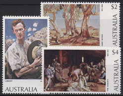 Australien 1974 Gemälde Schafscherer Bäume 546/48 Postfrisch - Nuovi