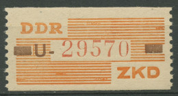 DDR 1960 Wertstreifen Für Den ZKD V U Postfrisch - Altri & Non Classificati