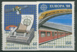 Griechenland 1988 Transport- Und Kommunikationsmittel 1685/86 C Postfrisch - Neufs