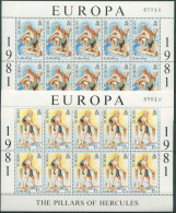 Gibraltar 1981 Europa: Folklore 416/17 K Postfrisch (C30944) - Gibraltar