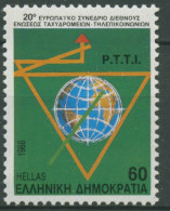 Griechenland 1988 IPTT-Kongress In Athen 1695 A Postfrisch - Neufs