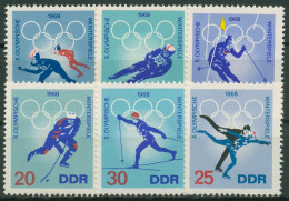 DDR 1968 Olympia Winterspiele Grenoble 1335/40 Postfrisch - Unused Stamps