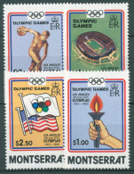 Montserrat 1984 Olympische Sommerspiele Los Angeles 534/37 Postfrisch - Montserrat