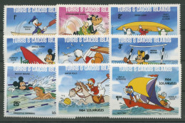 Turks- Und Caicos-Inseln 1984 Disney Olympiade Los Angeles 675/83 I A Postfrisch - Turks And Caicos
