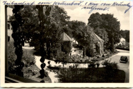 Krumbad, Blick Von Der Wandelhalle In Den Garten - Guenzburg