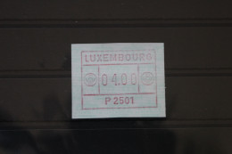 Luxemburg Automatenmarken 1 Postfrisch #WB156 - Andere & Zonder Classificatie