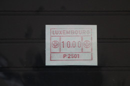 Luxemburg Automatenmarken 1 Postfrisch #WB477 - Andere & Zonder Classificatie