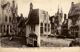 Ypres - Little Museum Before And After Bombardement - Ieper
