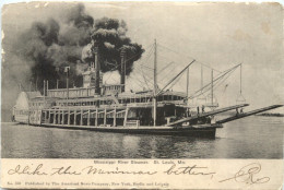St. Louis - Mississippi River Steamer - St Louis – Missouri