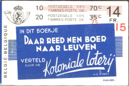 [** SUP] Carnet A34-b(I), 'Dar Reed Nen Boer Naar Leuven', Complet De La La Plus Grande Fraîcheur - LUXE - Cote: 540€ - 1907-1941 Oude [A]