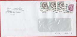 ITALIA - Storia Postale Repubblica - 2006 - 3x 0,05€ + 0,45€ Donne Nell'Arte - Stampe - INA Assitalia Assicurazioni - Vi - 2001-10: Poststempel