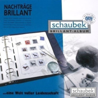 Schaubek Brillant Vatikan 1980-89 Vordrucke F.Schraub. Neuwertig (SB710 - Afgedrukte Pagina's