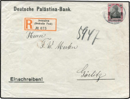 Deutsche Auslandspost Türkei, 1913, PU 2, Brief - Marocco (uffici)