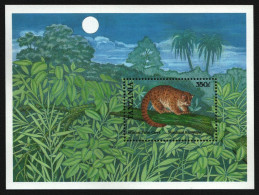 Tansania 1989 - Mi-Nr. Block 88 ** - MNH - Wildtiere / Wild Animals - Barbados (...-1966)