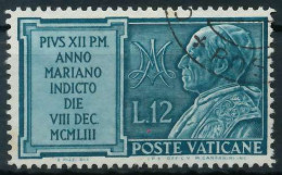 VATIKAN 1954 Nr 217 Gestempelt X404BAE - Used Stamps