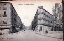 34* BEZIERS  Av Gambetta      RL47,1027 - Beziers