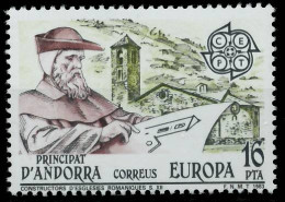ANDORRA SPANISCHE POST 1980-1989 Nr 165 Postfrisch X5B56CE - Neufs